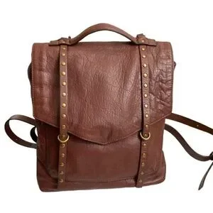 Lucky Brand | Bags | Lucky Brand Reddish Brown Studded  display picture 1